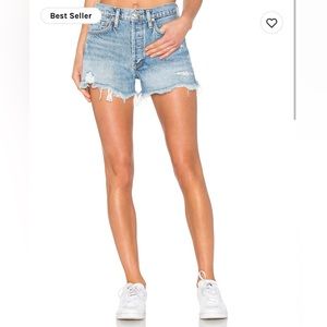 Agolde Parker Vintage Cut Off Short - size 25 - color: Swapmeet